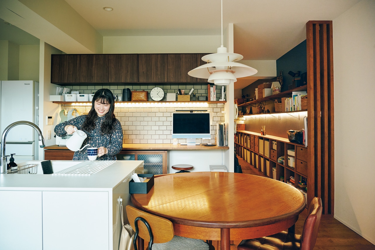 キッチンは、Instagamで一目惚れしたPanasonicのもの