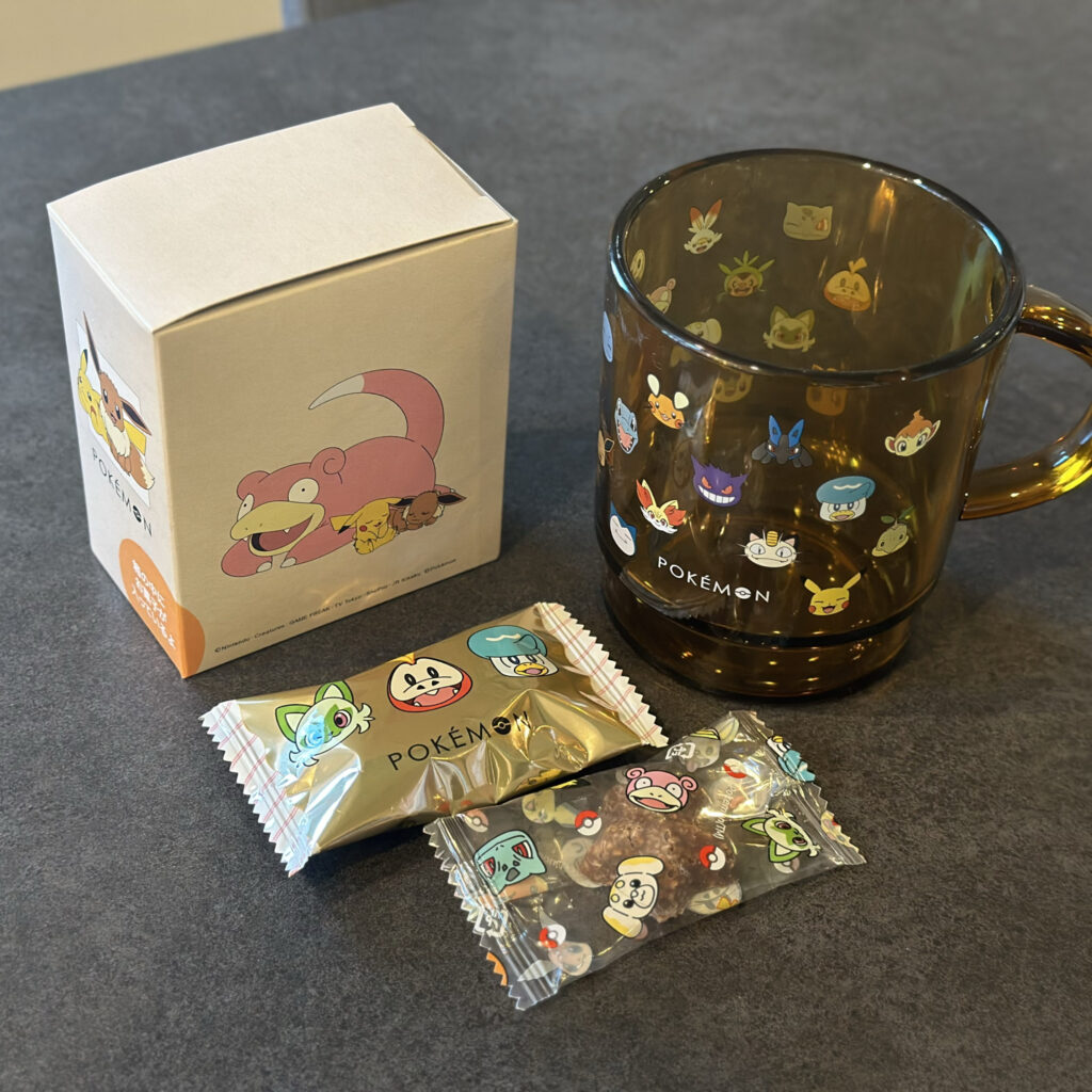 マイネローレンのポケモンデザイン クリアカップ バレンタイン