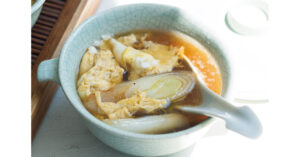 「焦がしねぎのスープ」レシピ／ウー・ウェンさん