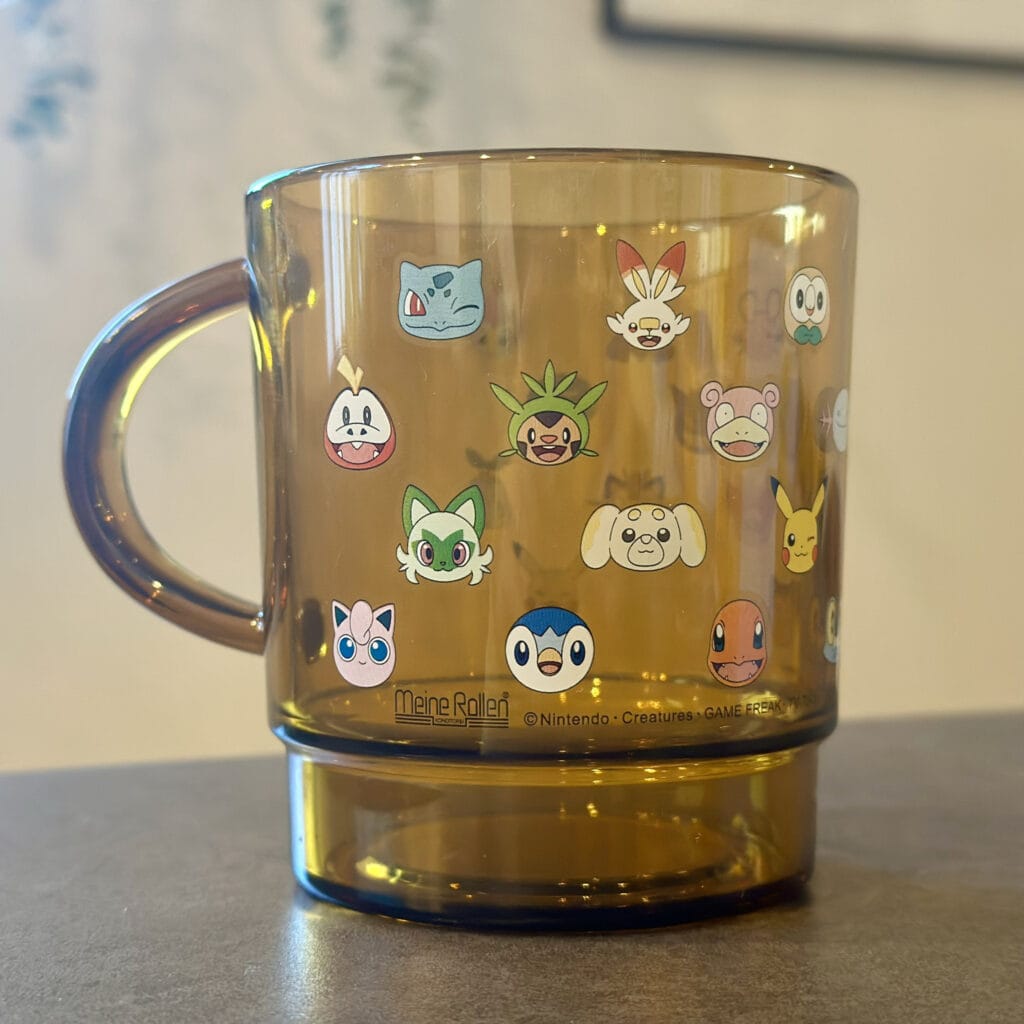 マイネローレンのポケモンデザイン クリアカップ バレンタイン