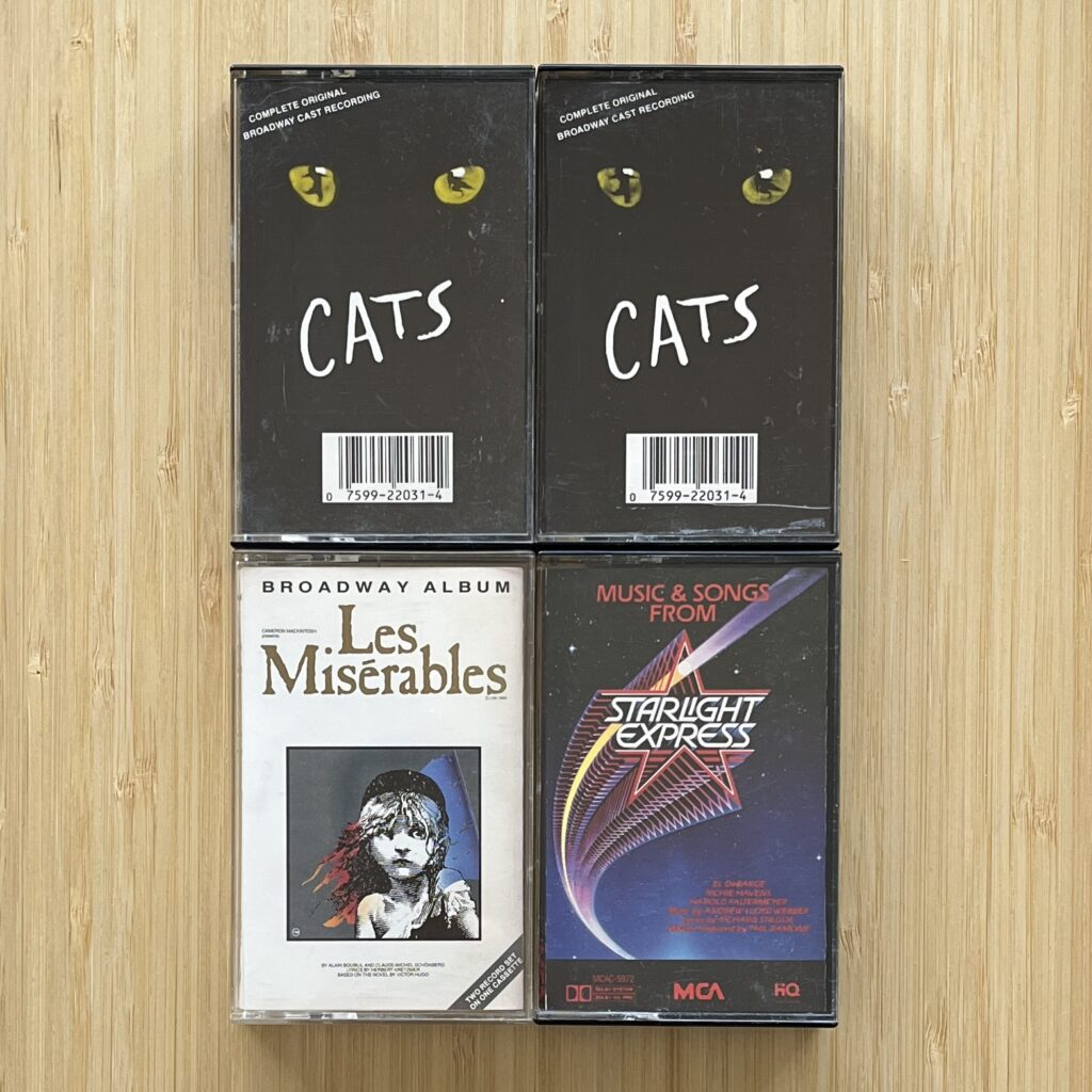 キャッツ　レミゼラブル　スターライトエクスプレス