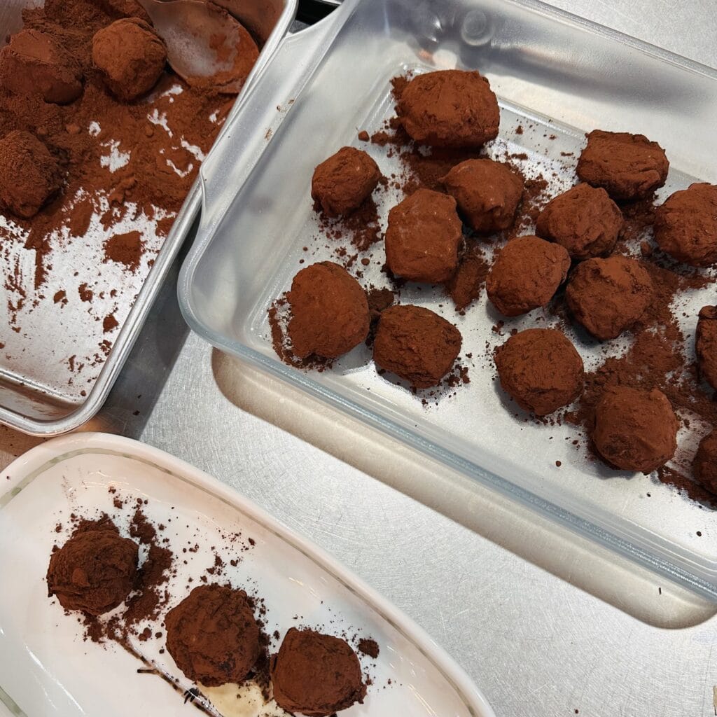 トリュフ　バレンタイン　手作りチョコ