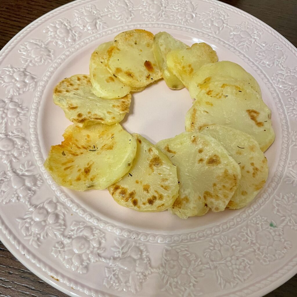 栗原はるみさん　じゃがいものカリカリソテー