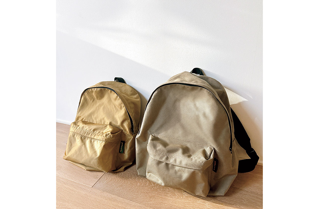 学生の頃から愛用していたエルベ シャプリエのデイパックに、ママになって回帰。