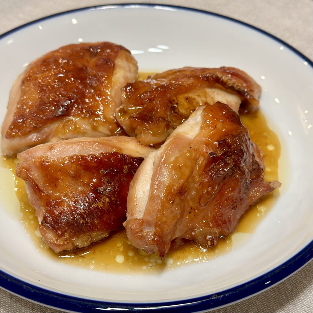 コウケンテツさんレシピ 魚焼きグリルで焼く!鶏もものにんにくしょうゆ漬けグリル