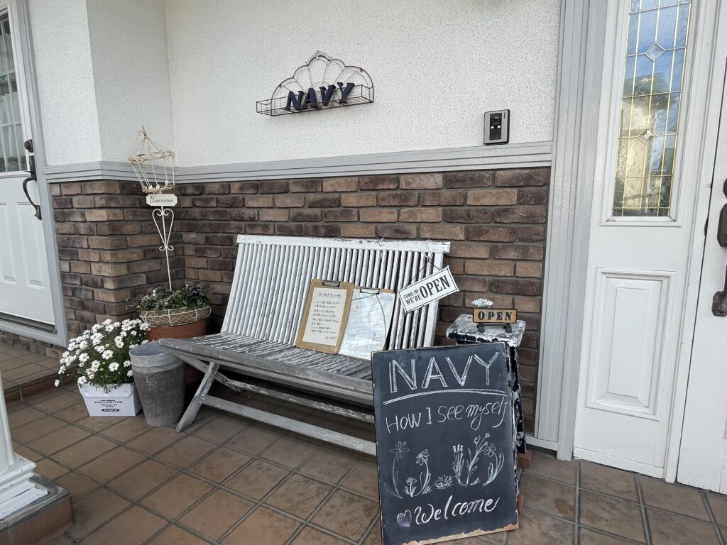 カフェネイビー外観写真3　バレンタインシーズン　バレンタイン2025　LEE100人隊　TB　はな　おでかけ　おでかけ部　今日のお買い物