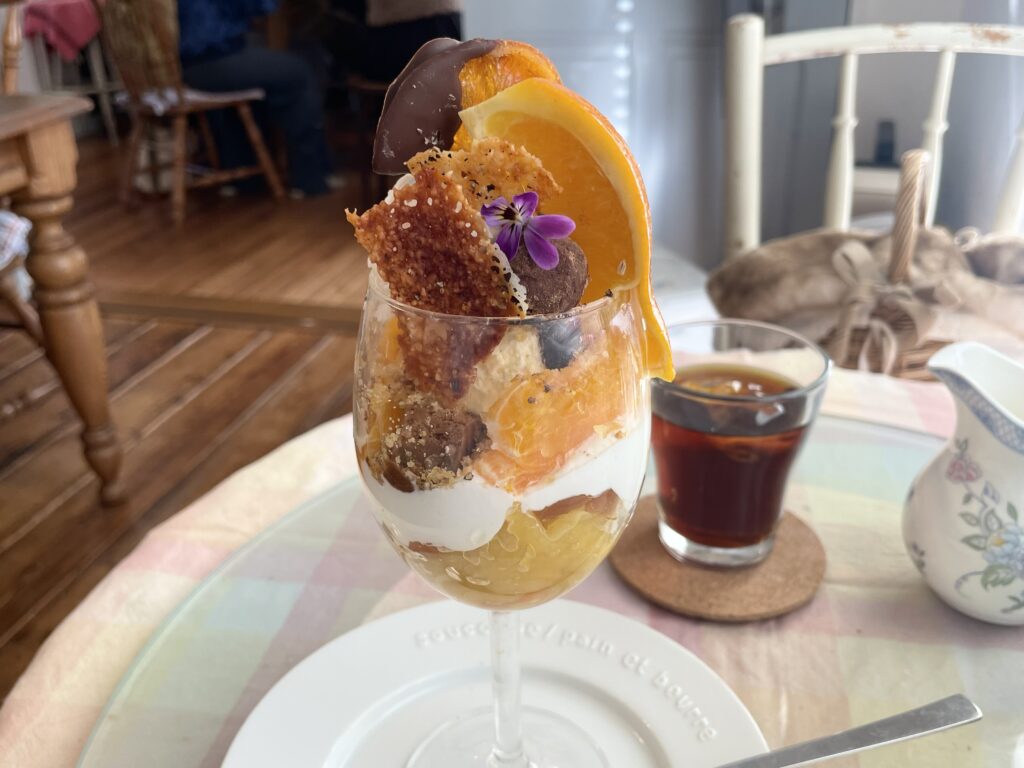 オレンジとチョコレートのParfaitの写真3