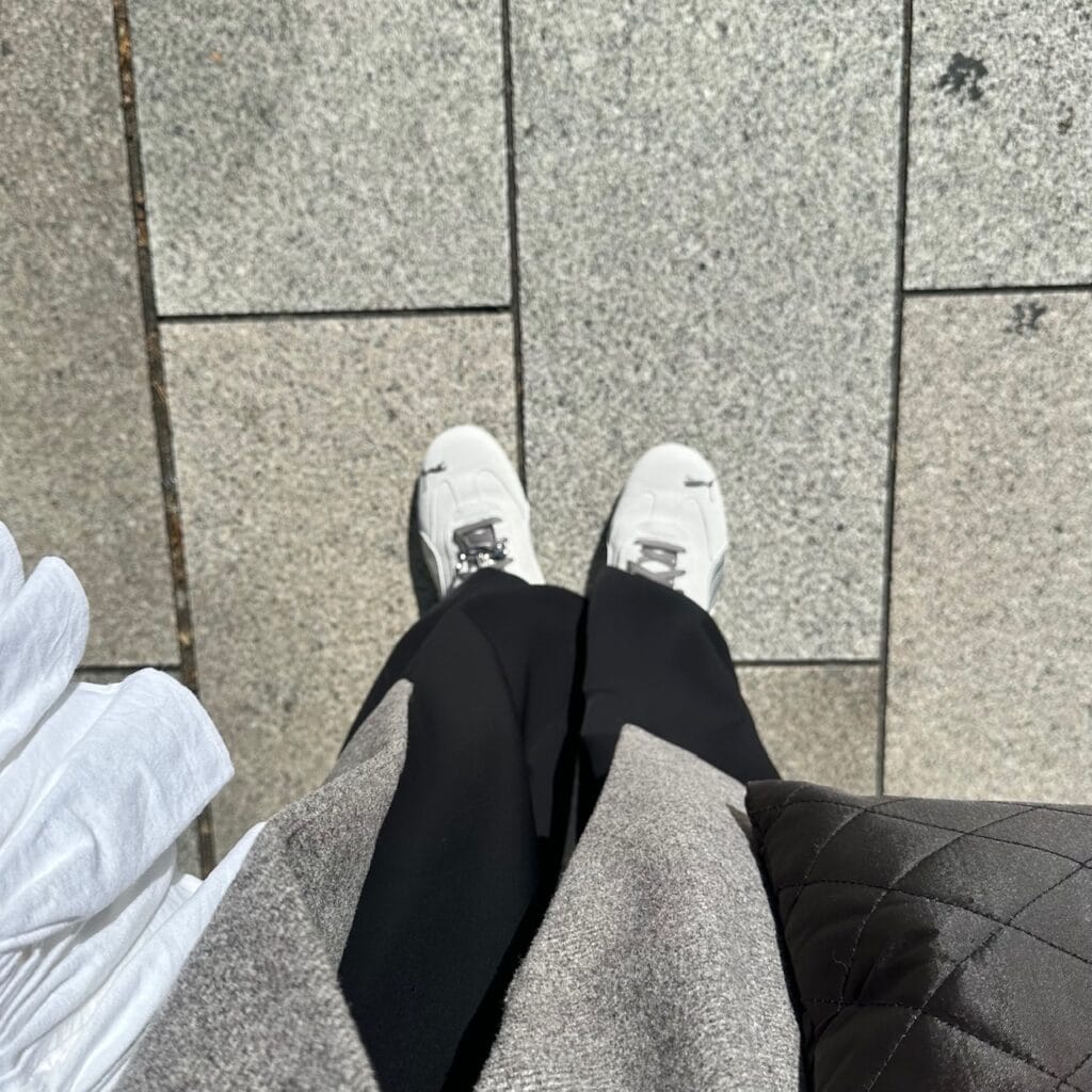 emmi×PUMA  SPEED CAT 足元