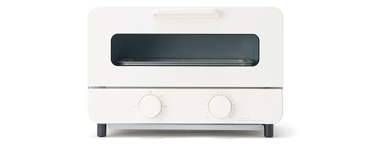 スチームプレート付きオーブントースター／無印良品