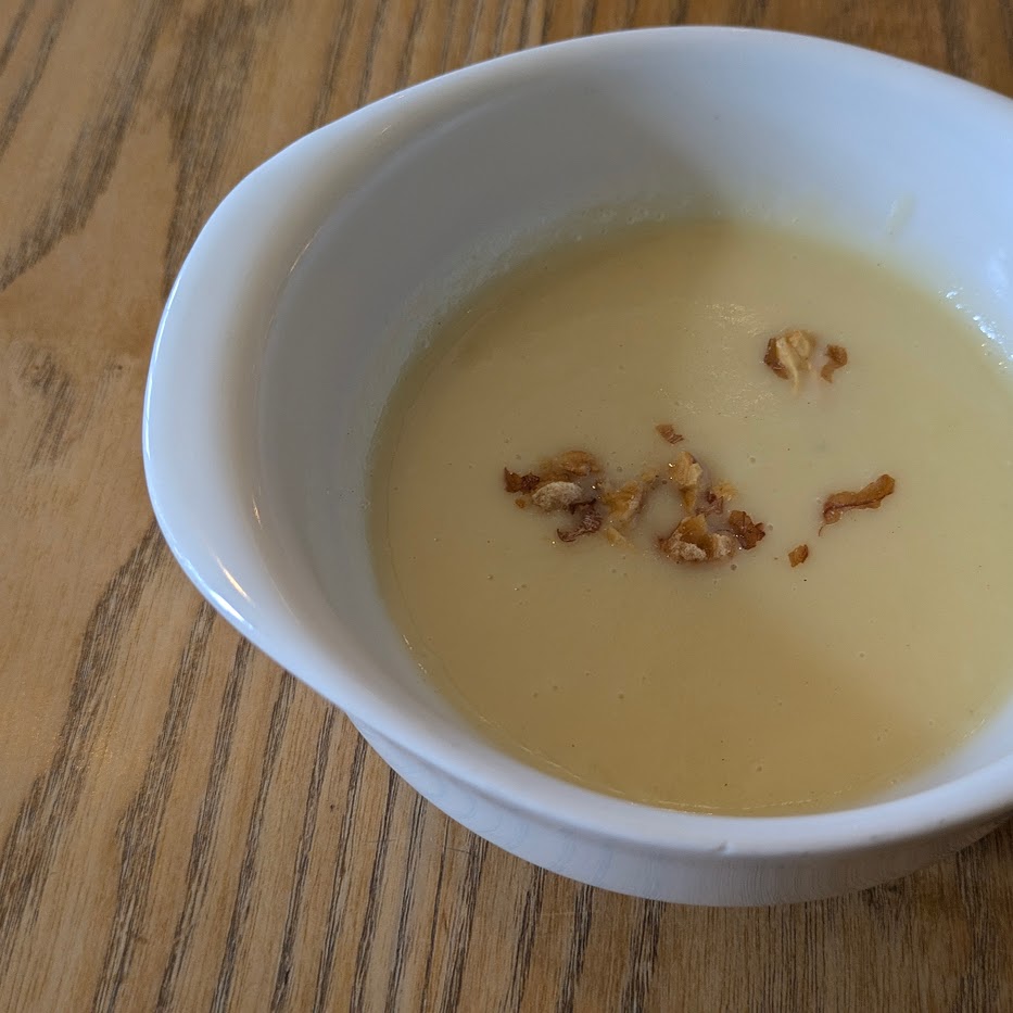 さつまいもポタージュ cafeランチ ベーリングプラント