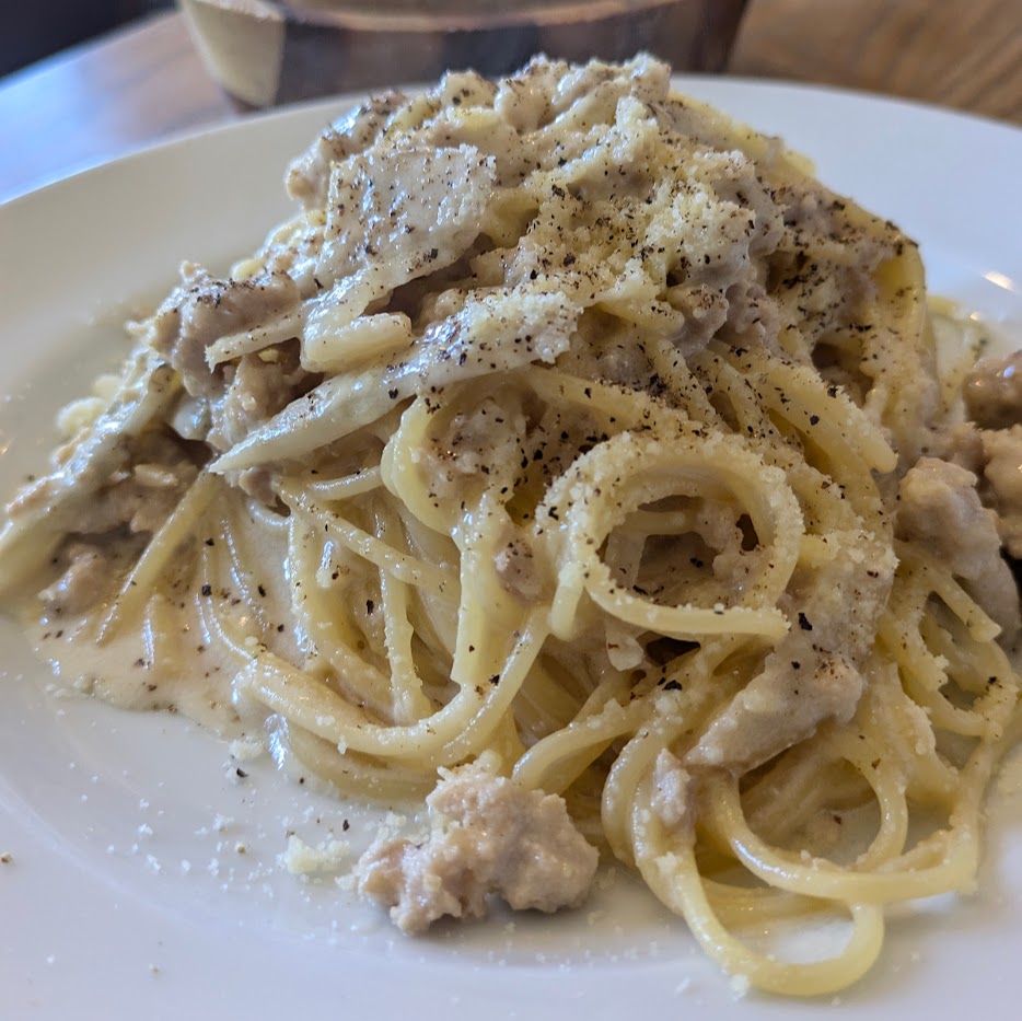 ベーリングプラント ランチ クリームパアスタ