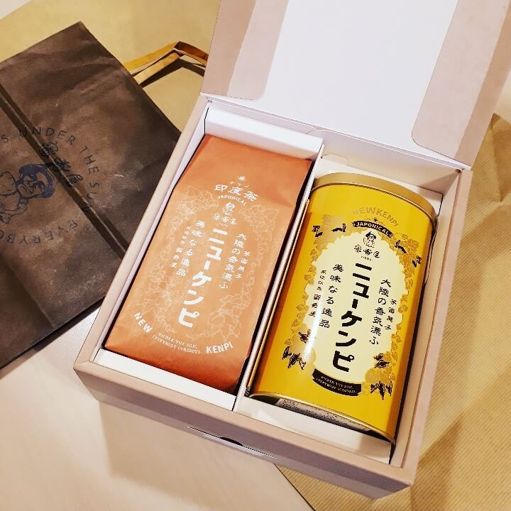 蜜香屋TISOU(チソウ)「ニューケンピ ハイカラ」「ニューケンピ 印度茶 チャイ」パッケージ