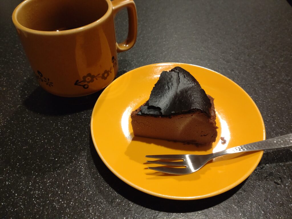チョコバスクチーズケーキ