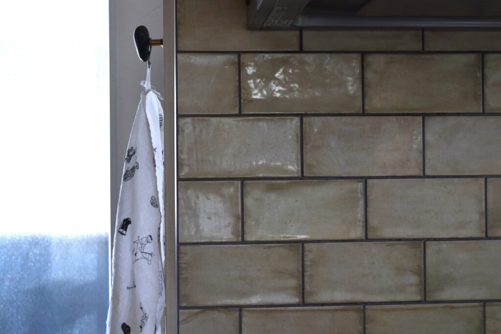 写真　オールドマンズテーラーのキッチンクロス