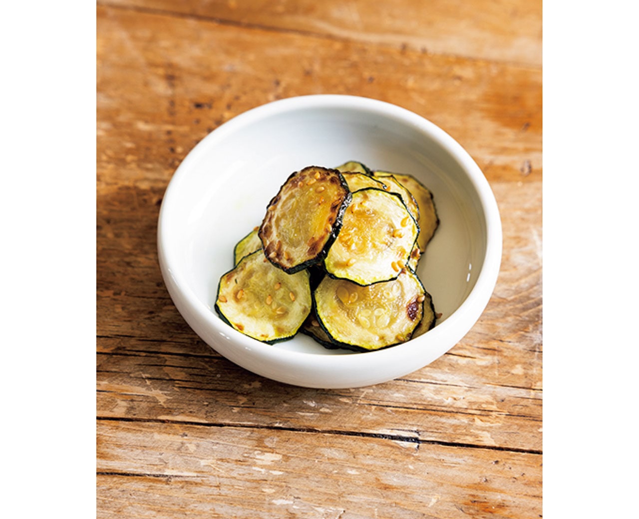 「ズッキーニのナムル」レシピ／コウケンテツさん