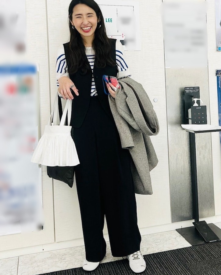 emmi×PUMA  SPEED CAT 全身コーデ２