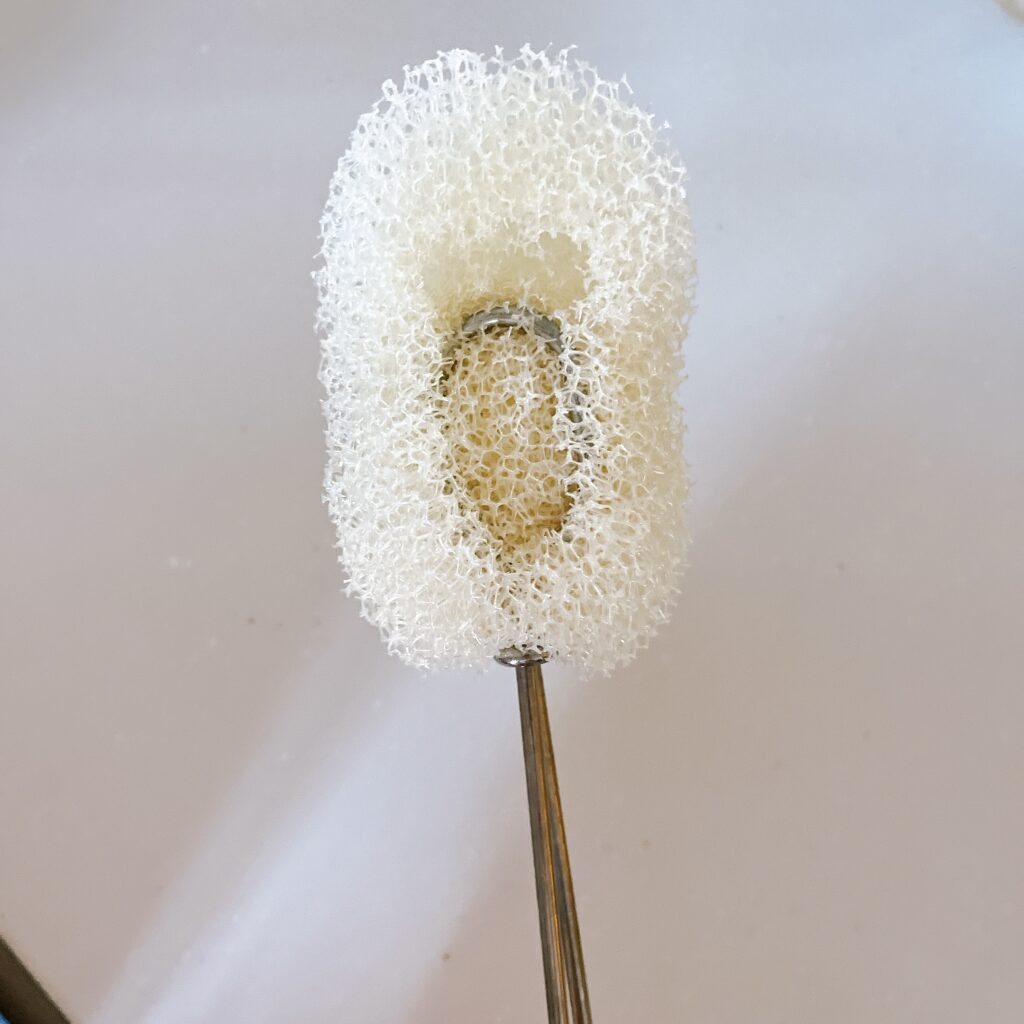 無印良品　柄付きスポンジ