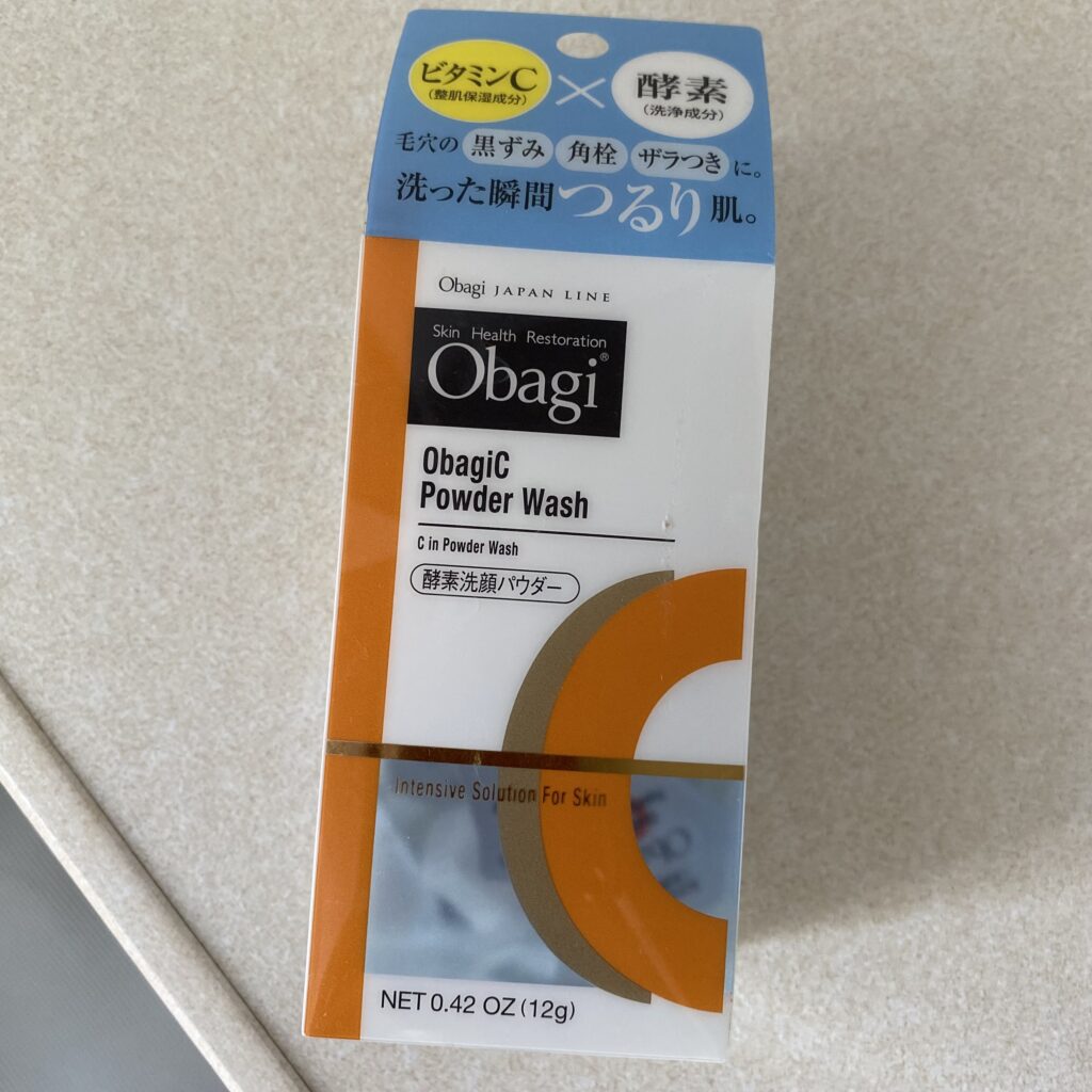オバジ　酵素洗顔　ケア