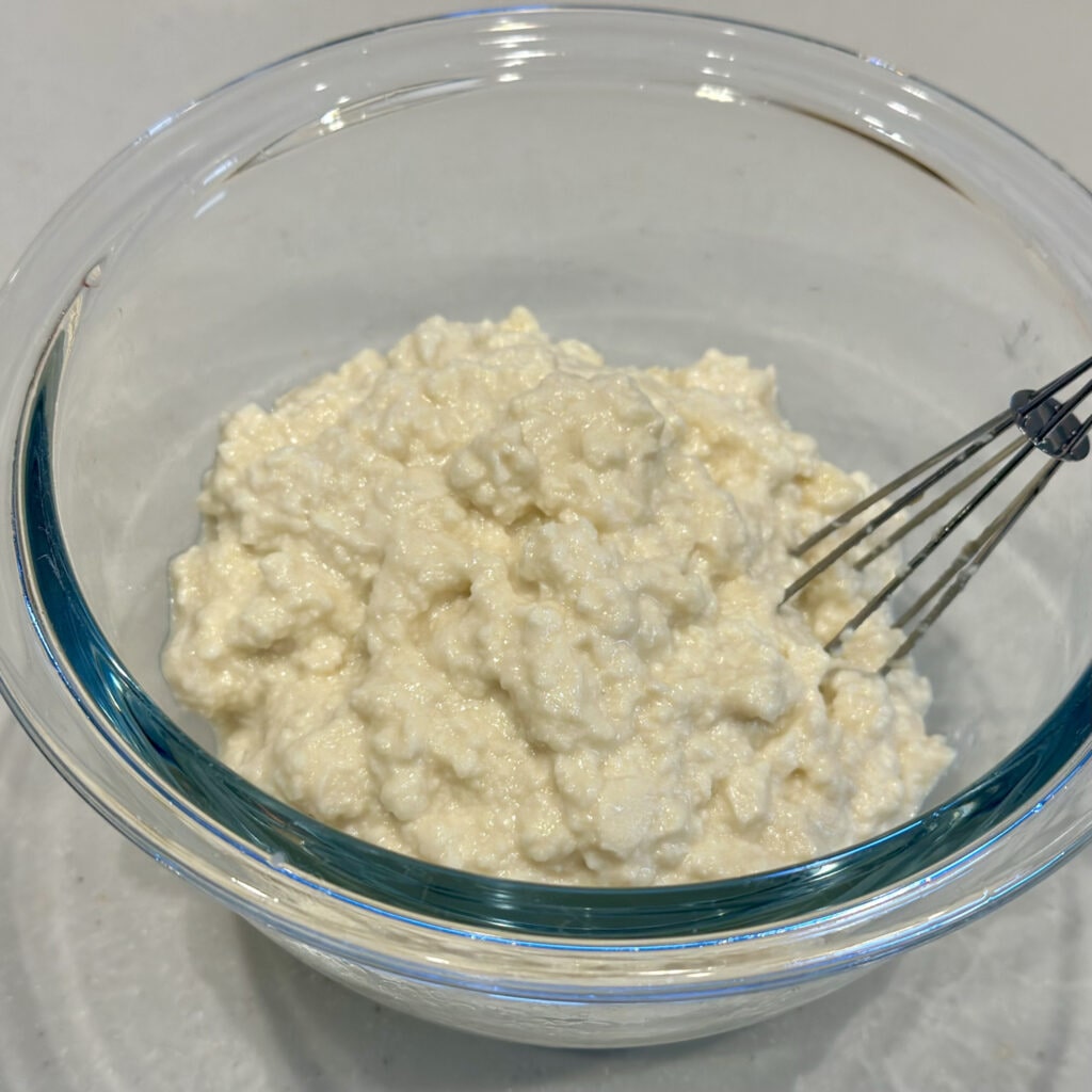 榎本美沙さんの「菜の花のお豆腐グラタン」