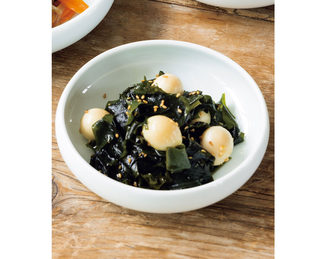 「ワカメとウズラの卵の炒めナムル」レシピ／コウケンテツさん