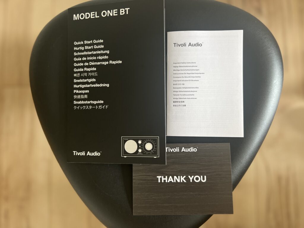 【Tivoli Audio】Model One BT TB icoco