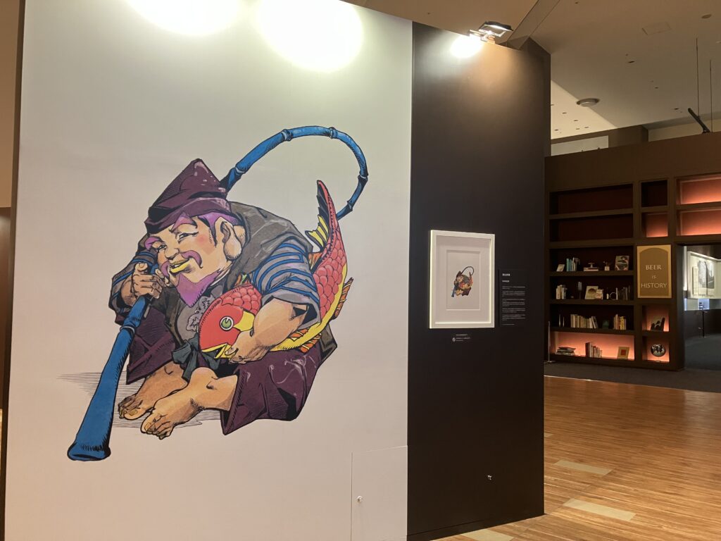 ヱビスビール
美人画展
恵比寿様