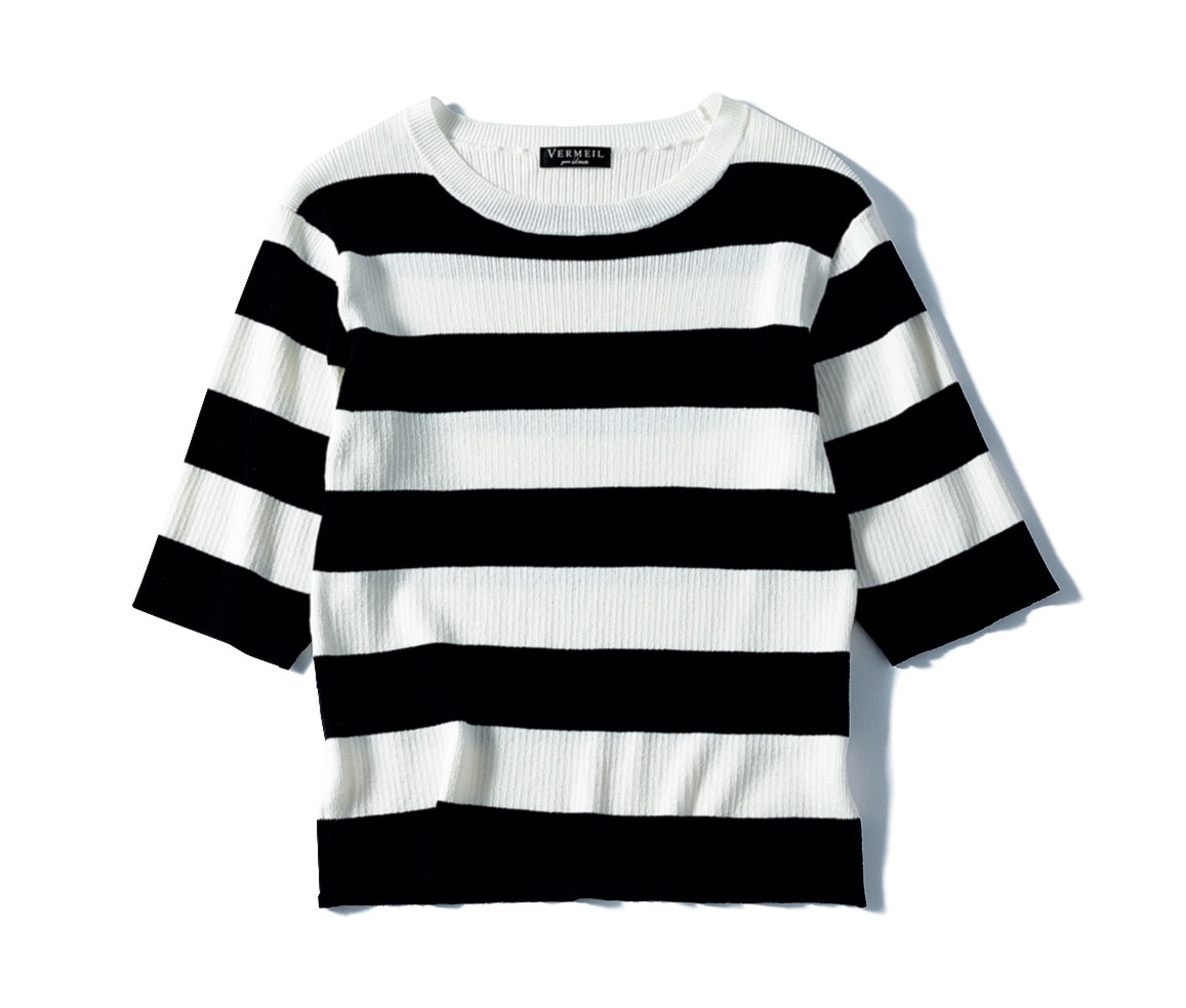 ニット￥15400／ヴェルメイユ パー イエナ 青山店（ヴェルメイユ パー イエナ）