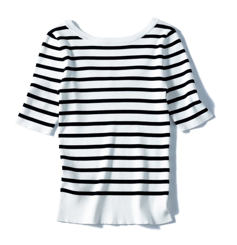 ニット￥39600／ボーダーズ アット バルコニー