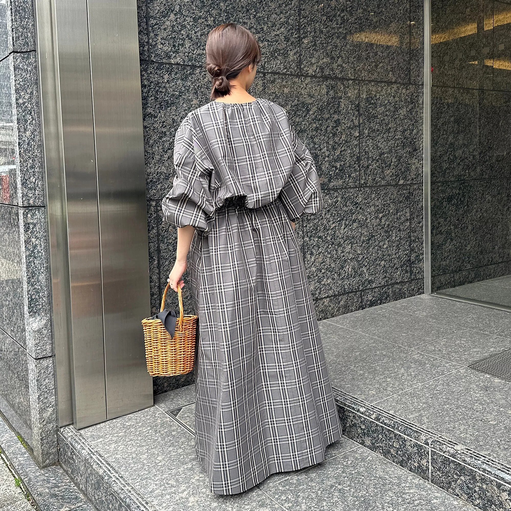 12closet
【石上美津江さんコラボ】【洗える】撥水チェックワンピース
￥22,000 