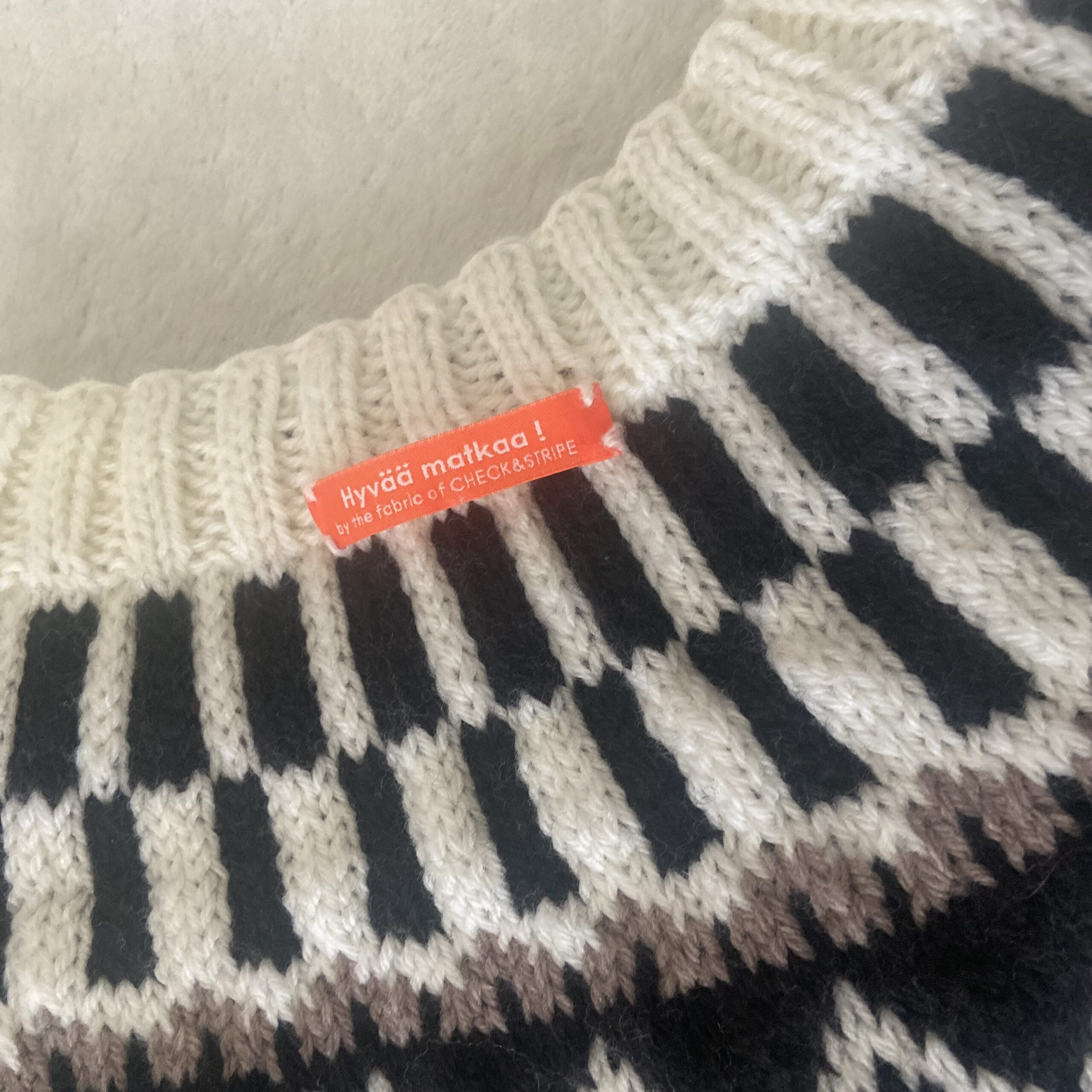 LEE100人隊zumekoさんが作った『ジグザグ模様の編み込みプル』につけたタグ