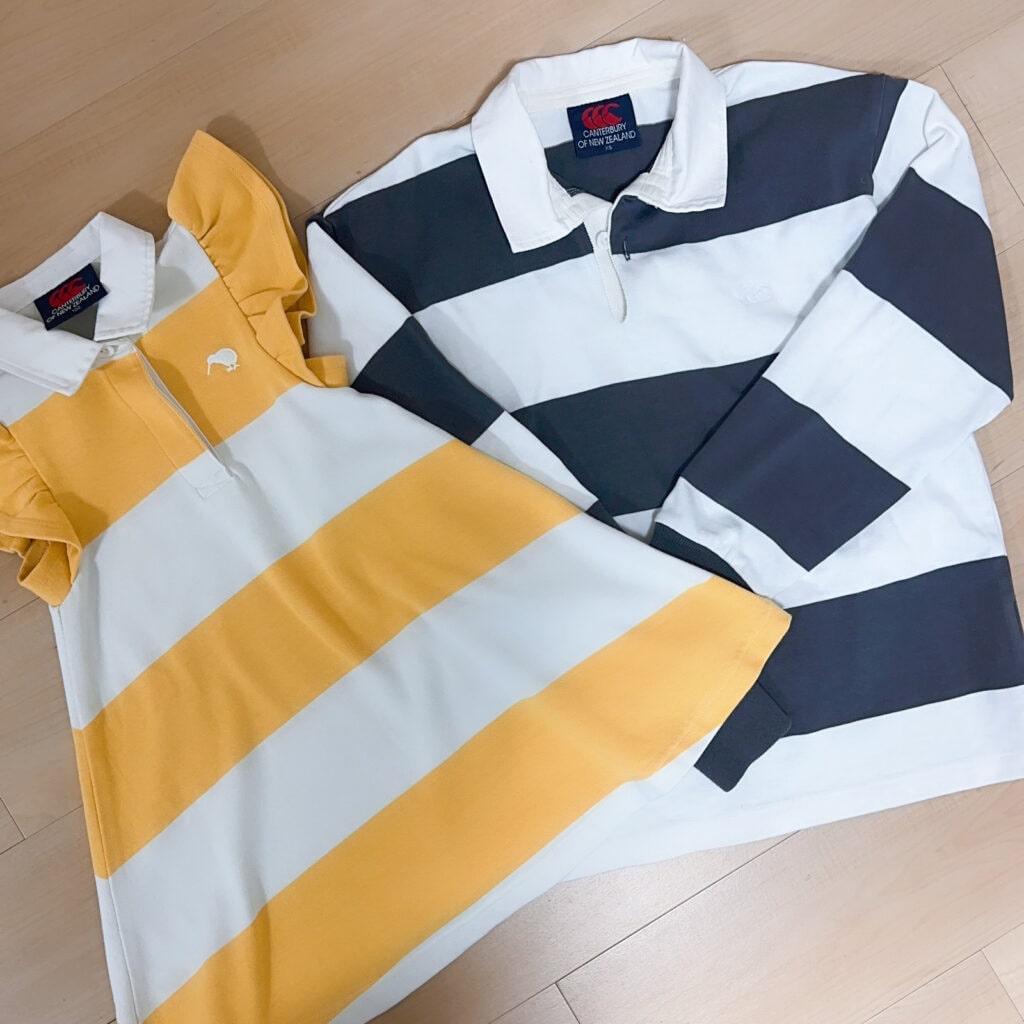 ボーダー ラガーシャツ ファッション