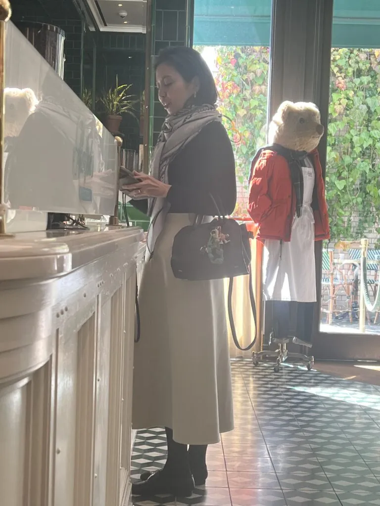 ユニクロ「メリノリブタートルネックセーター」のコーデ２