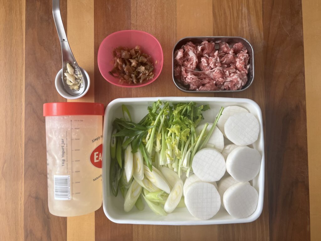 【LEEレシピ】「焼きかぶと豚こまの中華スープ 」市瀬悦子さんレシピ作りました TB icoco