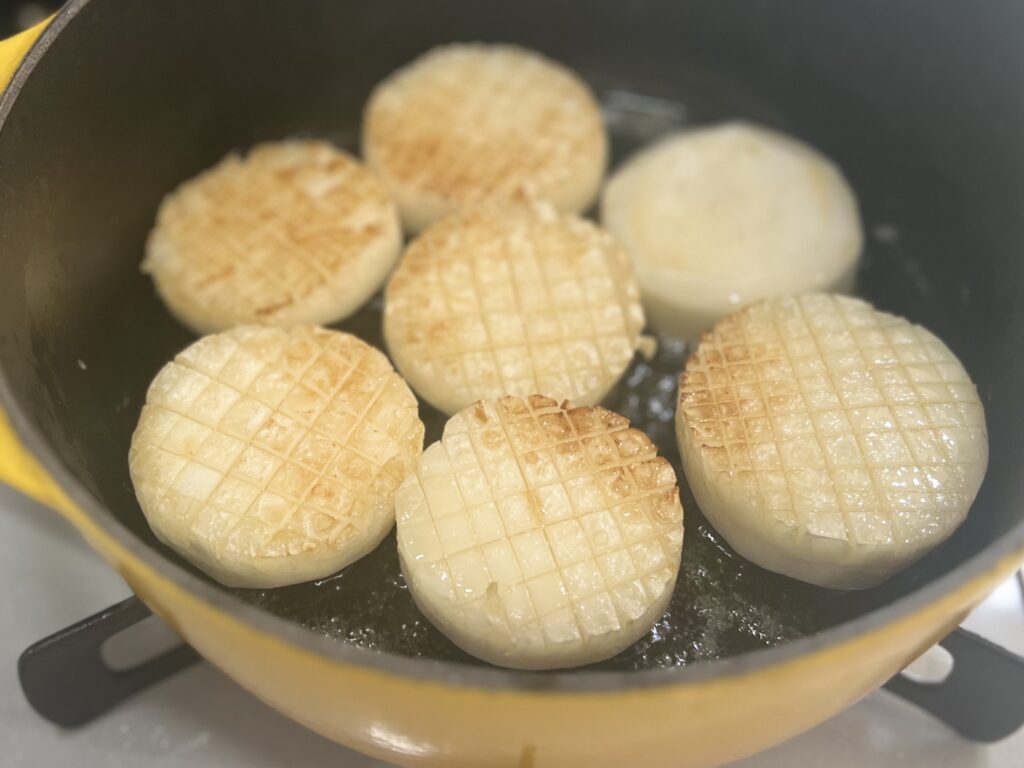 【LEEレシピ】「焼きかぶと豚こまの中華スープ 」市瀬悦子さんレシピ作りました TB icoco