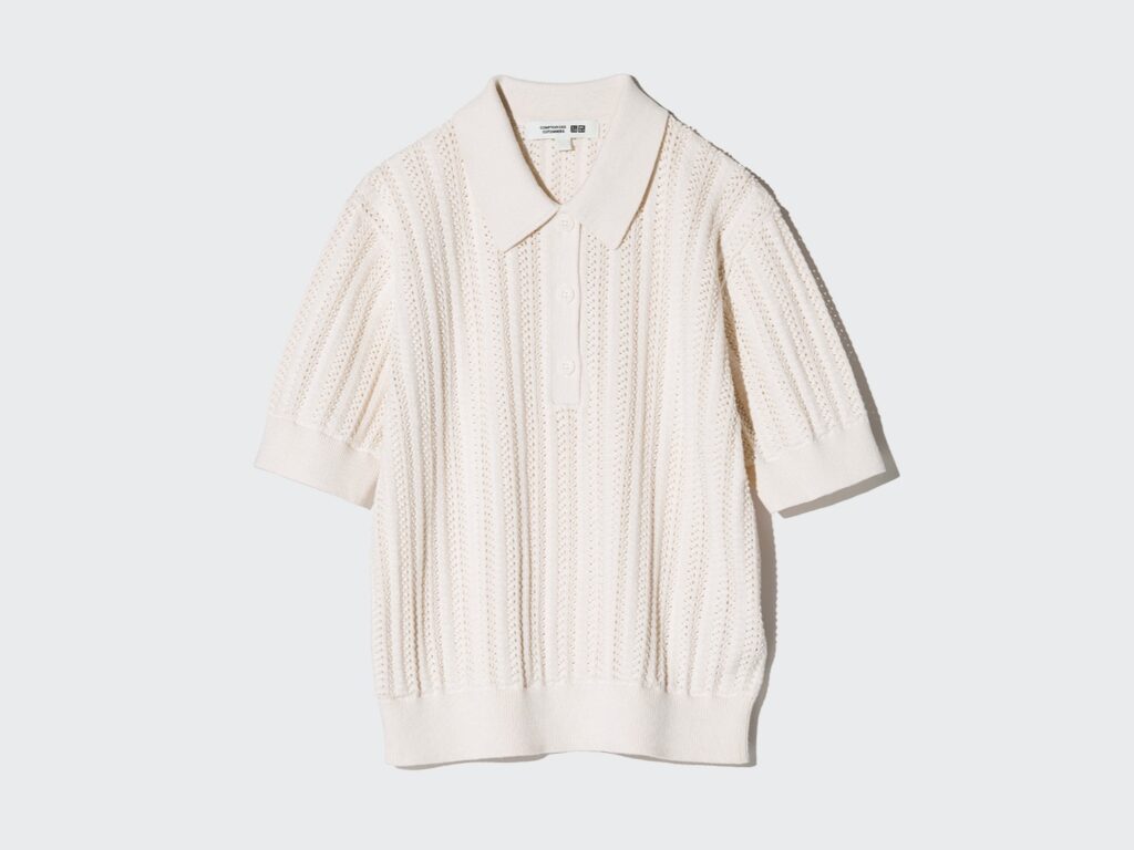 コットンポインテールポロセーター半袖