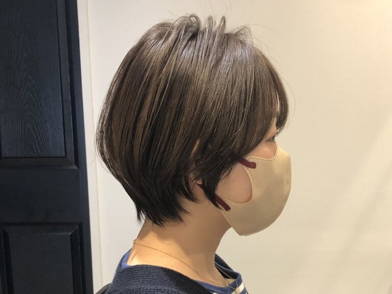 【卒園式ママヘア】「ふんわり丸みショート」１