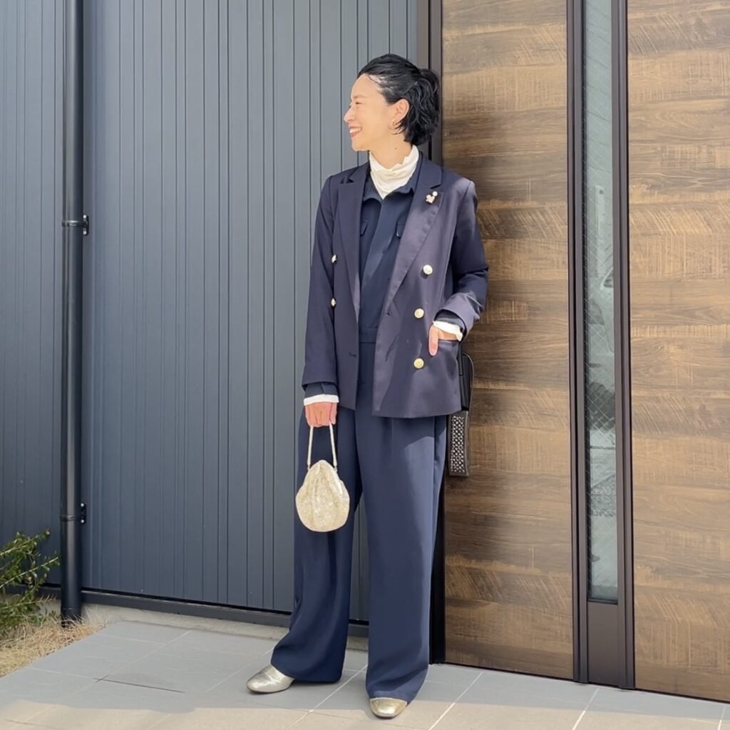 オールインワン　セレモニーコーデ　
入園式