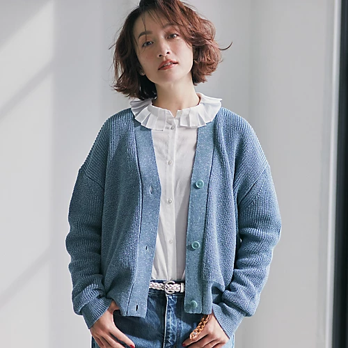 LEE掲載/モデルサイズ：158cm/着用サイズ：F