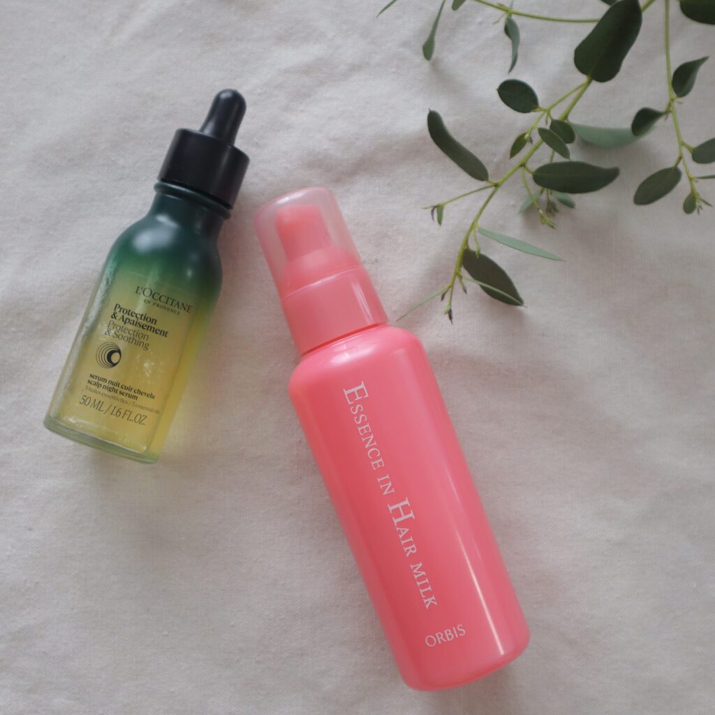 30代 ヘアケアアイテム オルビス エッセンスインヘアミルク ロクシタン