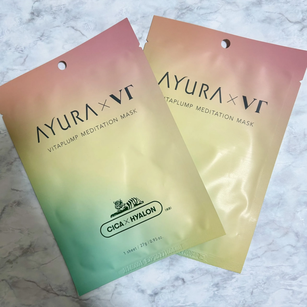 【AYURA】「AYURA×VT ヴィタプランプ メディテーションマスク」