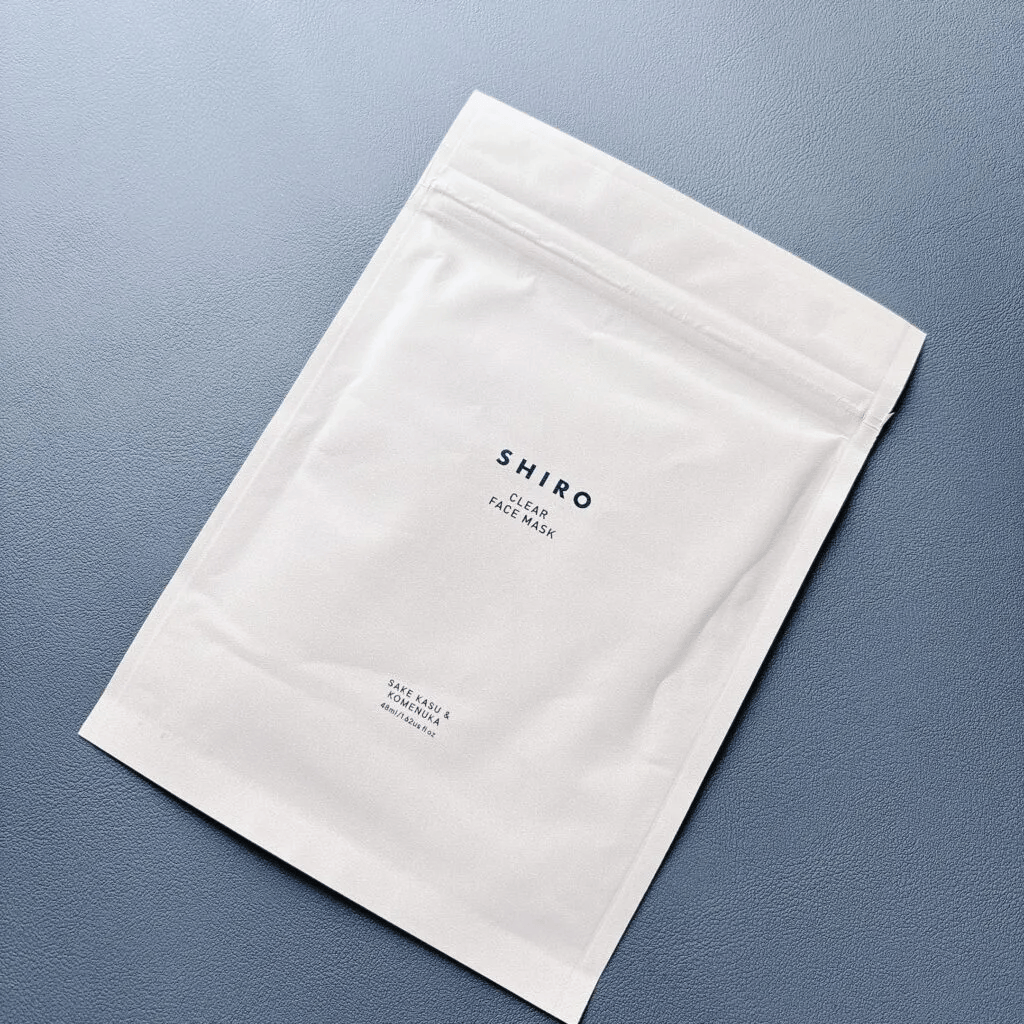 【SHIRO】「酒かす米ぬかフェイスマスク」