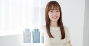 “ラサーナ”のプレミアムライン「プレミオール」の3ステップでうねりも頭皮も簡単ケア