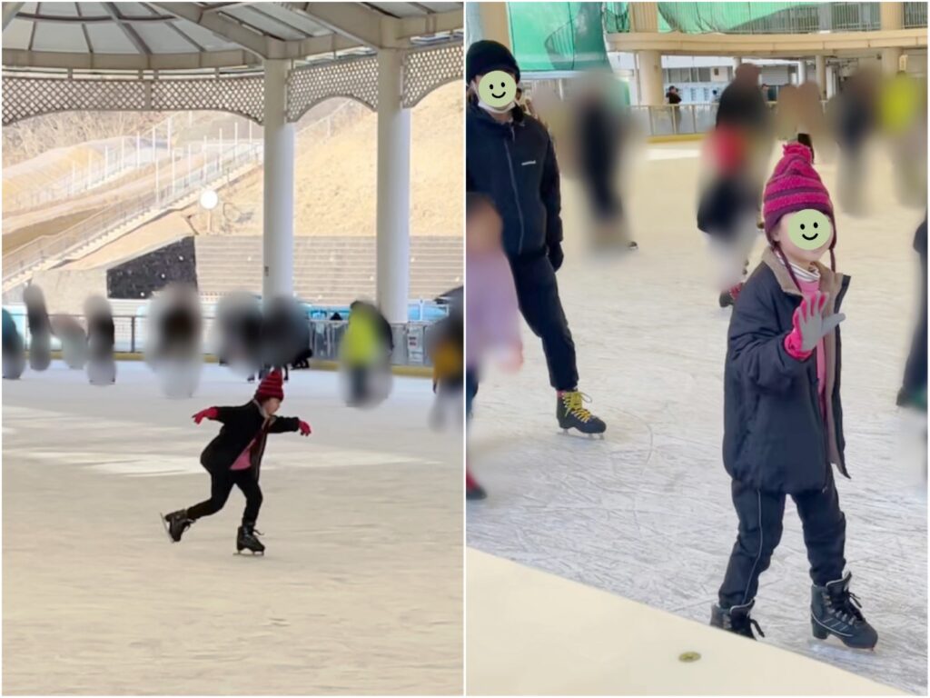 スケートをする様子3