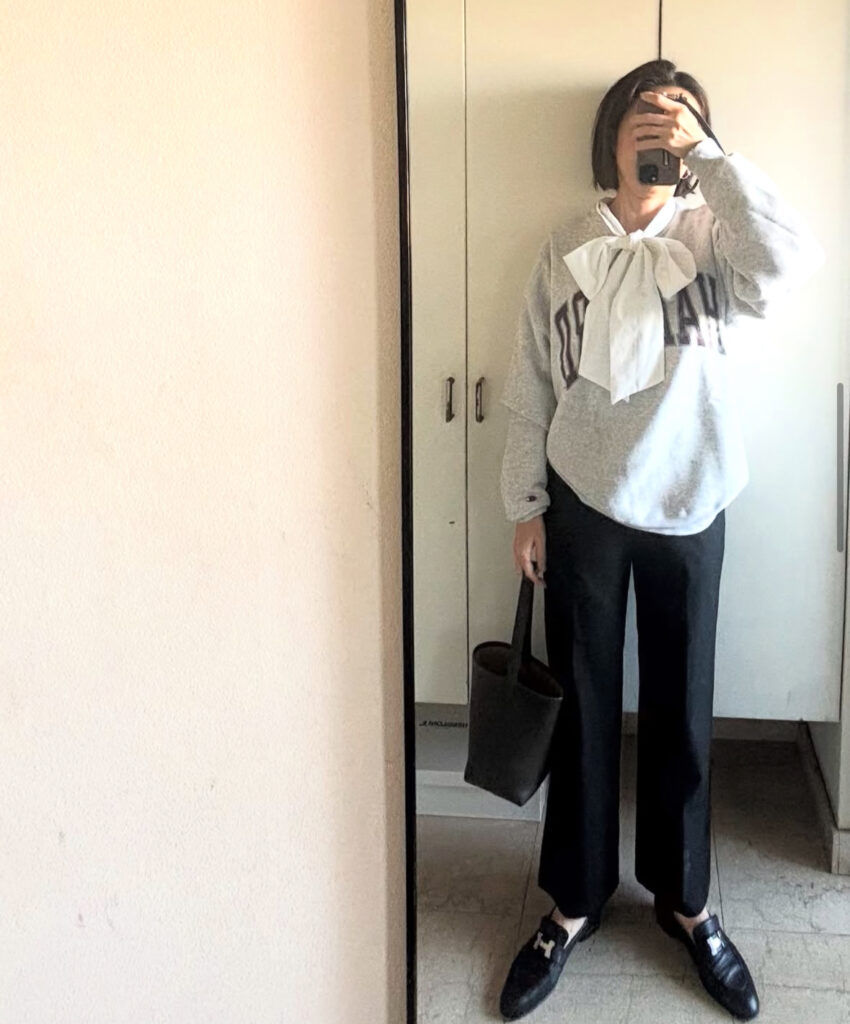 ハレの日アイテム　着回しコーデ