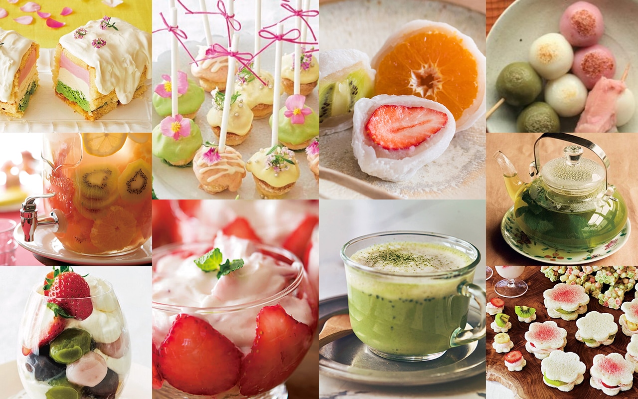 ひなまつりスイーツ&ドリンクレシピ25選