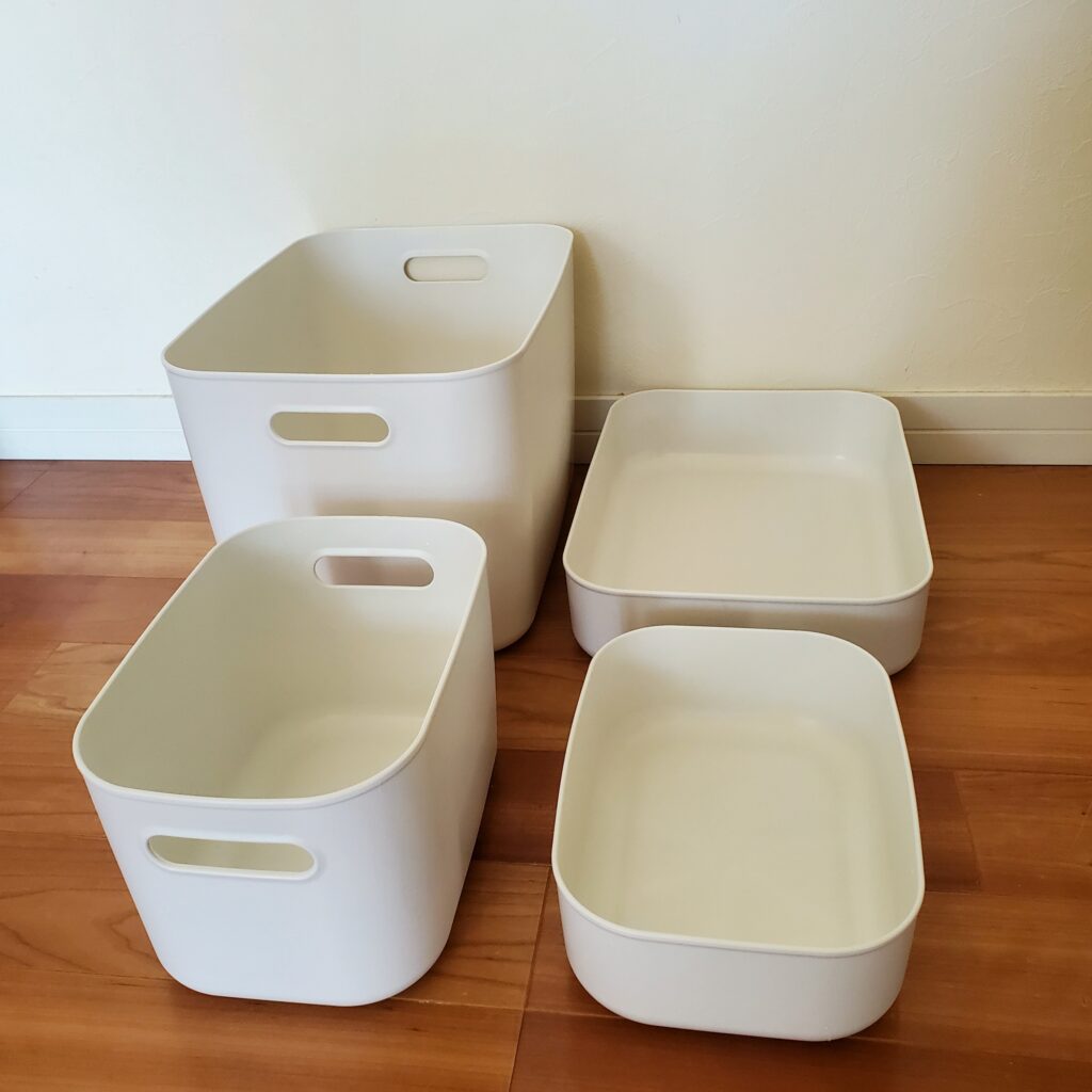 【無印良品】ポリプロピレン組立式ワゴン・キャスター付・３段