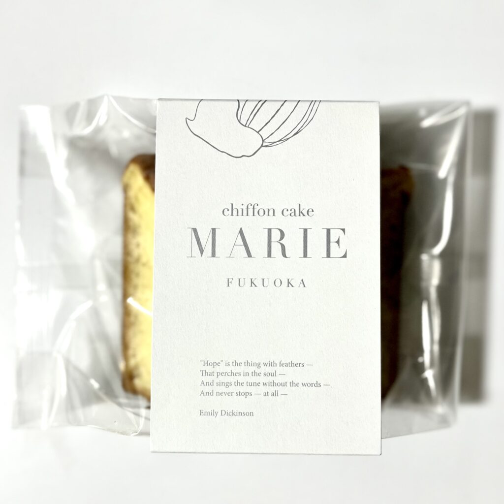 シフォンケーキ　マリィ