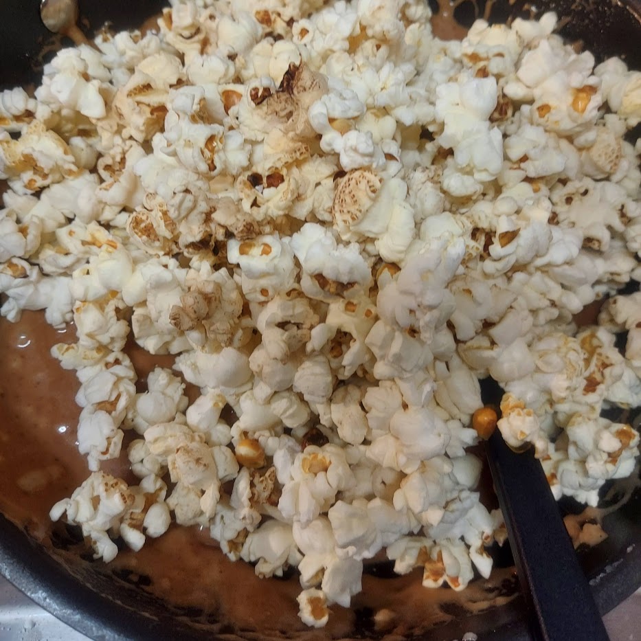 ポップコーン投入　キャラメルポップコーン　カルディ