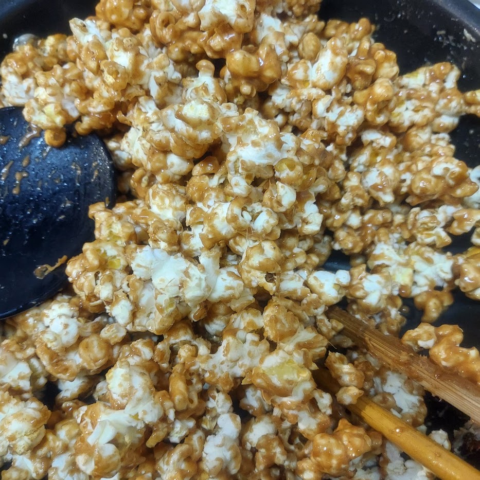 キャラメルポップコーン　手つくり　終盤