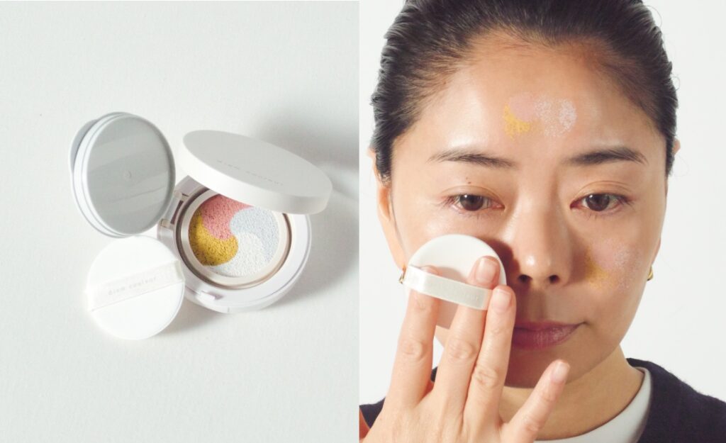 ポーラ発【ディエム クルール】の“虹色ファンデ”をお試し！ 4色が重なって美しい仕上がりに